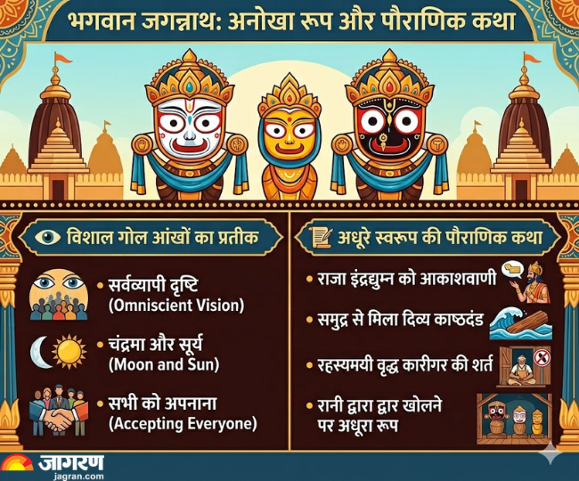 भगवान जगन्नाथ अनोख रूप